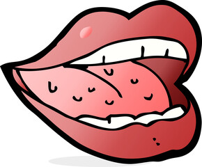 cartoon smiling mouth