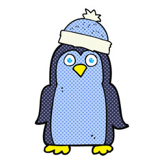 cartoon penguin