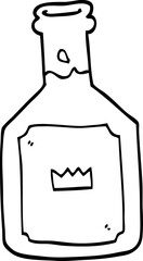 line drawing cartoon alcoholic drink