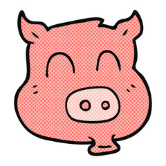 cartoon pig