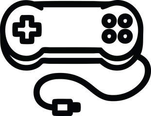 Obraz premium console game controller icon