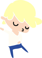 cartoon of kawaii cute boy