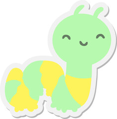 cute bug sticker