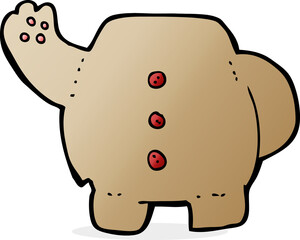 cartoon teddy bear body (mix and match cartoons or add own photos)
