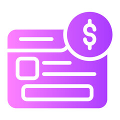 computer gradient icon