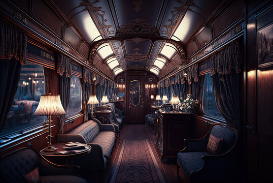 Orient express train carriage hi-res stock photography and images