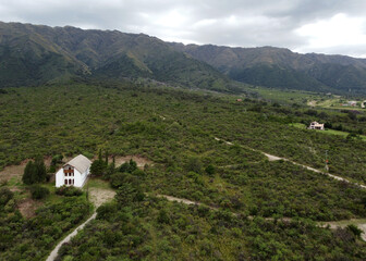 Fototapeta premium monastery in the mountains of san luis
