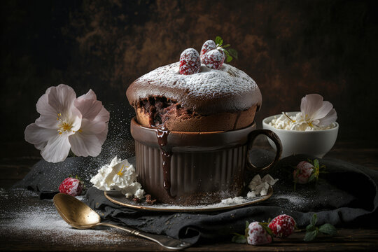 Small Chocolate Souffle, Generative AI