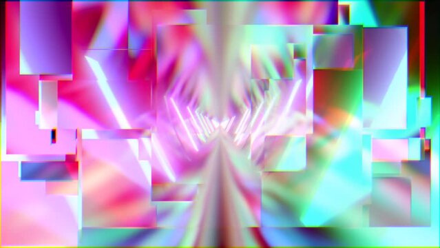 Glitchy abstract digital background with distorted lines and TV noise effects. Ideal for modern designs.