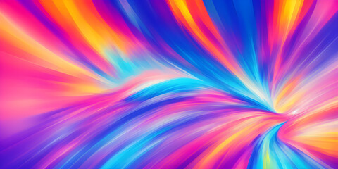 Fototapeta premium Abstract colorful background of colored stripes. Generative AI