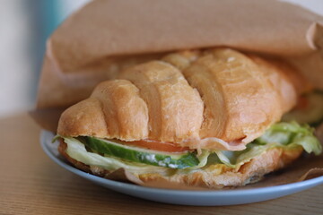 Woman cafe donut eat drinks menu fast food turkey