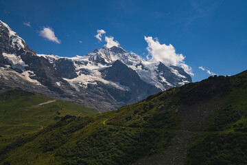 swiss mountain landscape