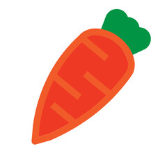 Carrot Flat Icon