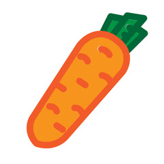 Carrot Flat Icon