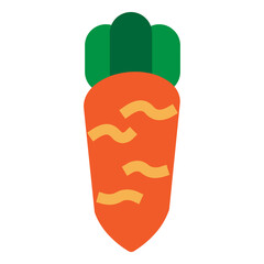 Carrot Flat Icon