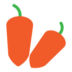 Carrot Flat Icon