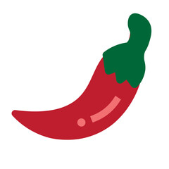 Chili Flat Icon