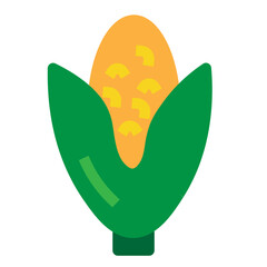 Corn Flat Icon