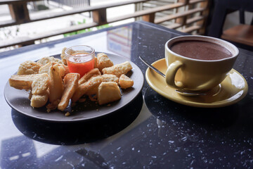 food on the table