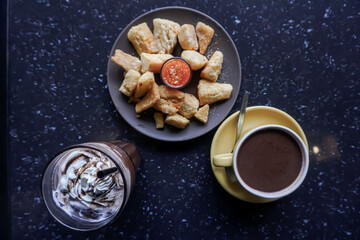 Snack and coffee