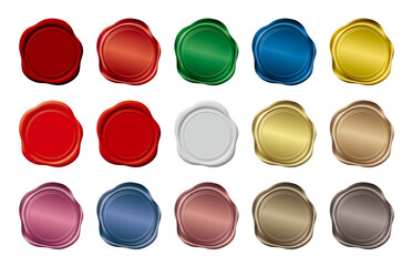 シーリングワックス封蝋バリエーション