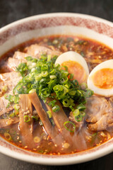 熱々の美味しいラーメン