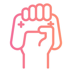 gamer gradient icon