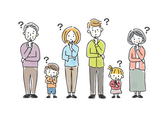 家族　疑問　三世代