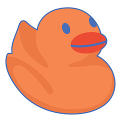 Rubber duck - baby shower baby nursery illustrations