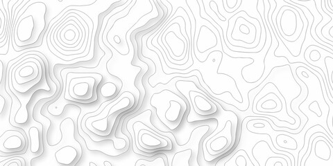 Abstract background with lines Topographic map background. Line topography map contour background, geographic grid. Abstract vector illustration.