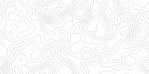 Abstract background with lines Topographic map background. Line topography map contour background, geographic grid. Abstract vector illustration. © MdLothfor
