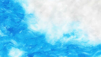 Fototapeta na wymiar Blue wave abstract background. Blue marble texture background with white space.