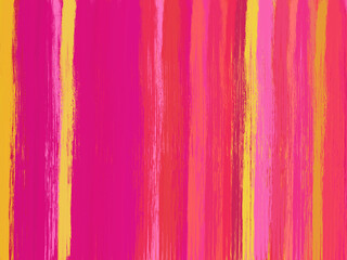 Colorful line brush abstract background pink yellow