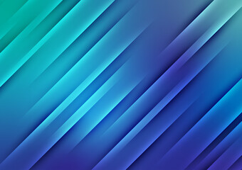 Blue line gradient modern design template background
