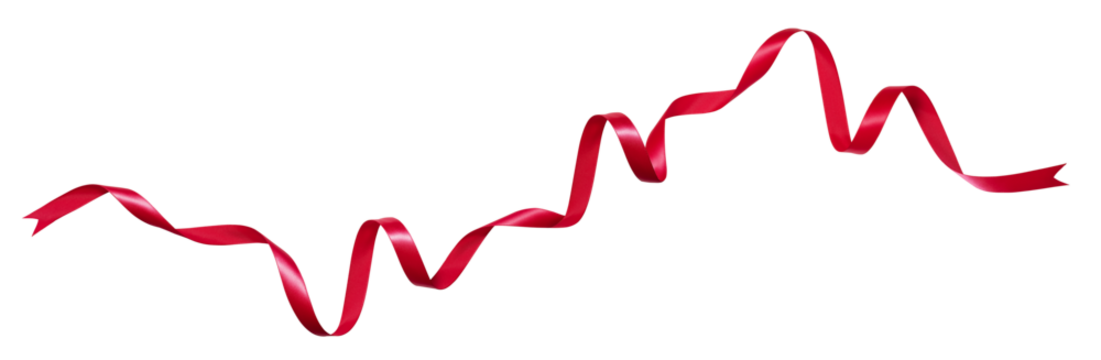 サテンの赤いリボンの背景テクスチャー - Powered by Adobe