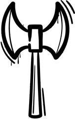 Double sided axe spray paint