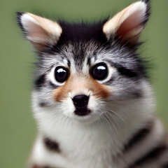 Obraz premium close up of a kitten