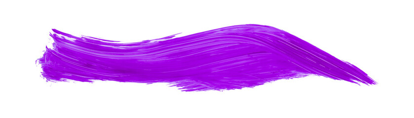purple brush isolated on transparent background purple watercolor,png.