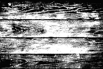 Wall made of old boards, vector design, rustic