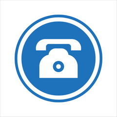 Flat Contact Icon