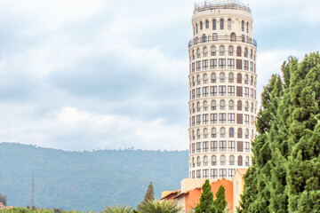 Tower of Pisa, nestled in the stunning Toscana valley of Khao Yai, Thailand.