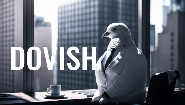doves vision or communication or management economic concepts.business or crisis management