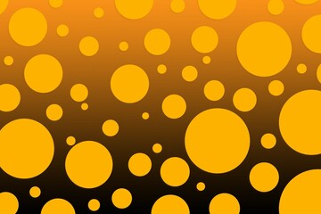 Colorful polka dot backdrop and background