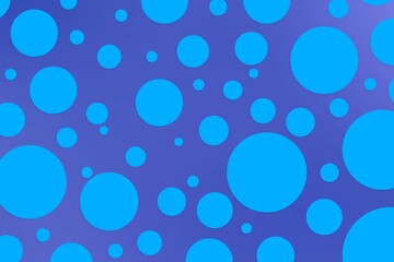 Colorful polka dot backdrop and background