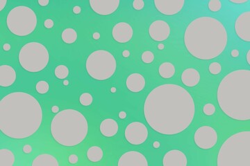 Colorful polka dot backdrop and background