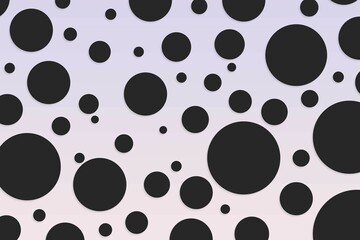 Fototapeta na wymiar Colorful polka dot backdrop and background