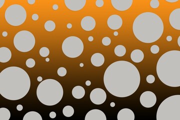 Colorful polka dot backdrop and background