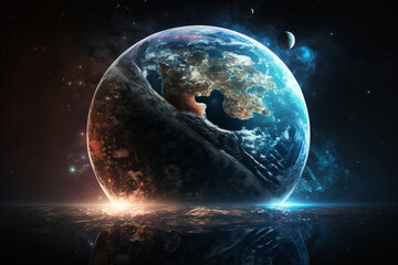 Obraz na płótnie Canvas Beautiful Planet Earth