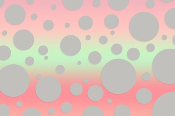 Fototapeta na wymiar Colorful polka dot backdrop and background