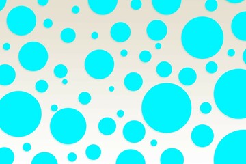 Colorful polka dot backdrop and background